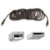Belkin PRO Series - USB cable - 4 pin USB Type A (M) - 4 pin USB Type B (M) - 10 ft ( USB / Hi-Speed USB ) F3U133B10